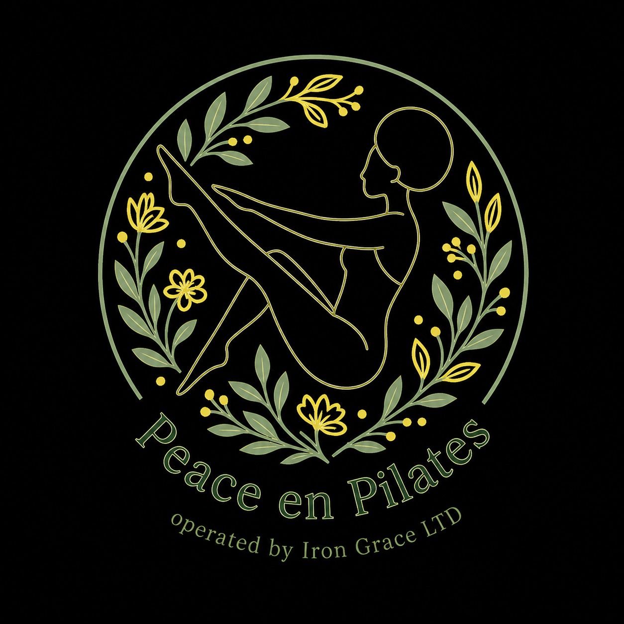 Peace en Pilates logo